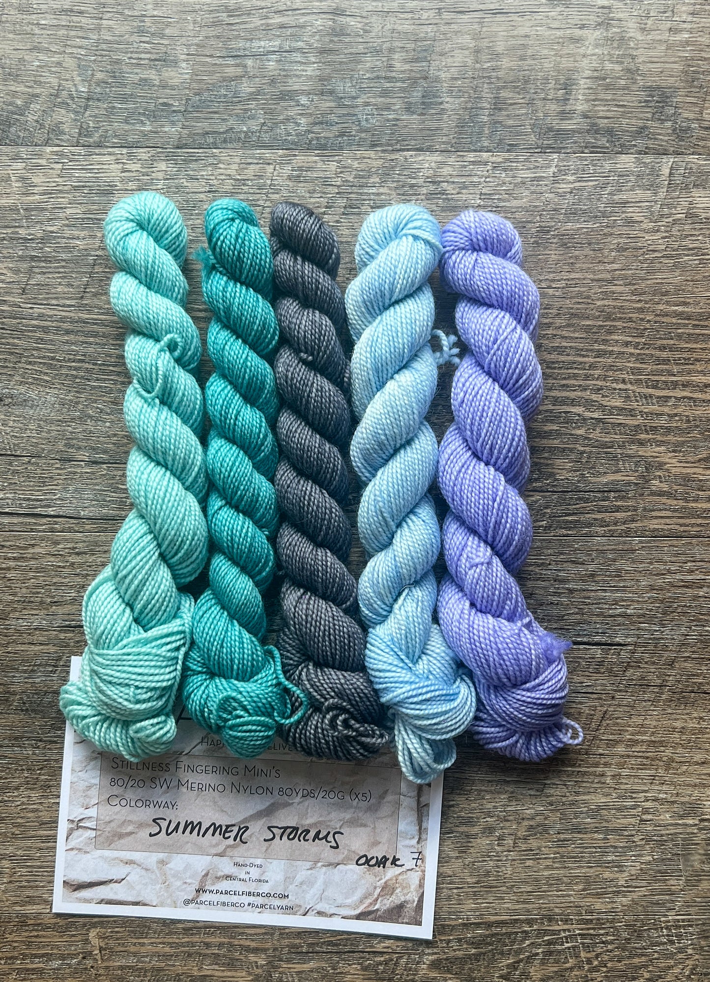 Stillness Sock/Fingering Mini Skeins